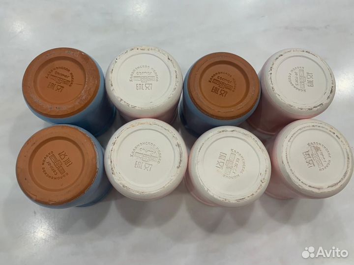 Керамические баночки горшочки