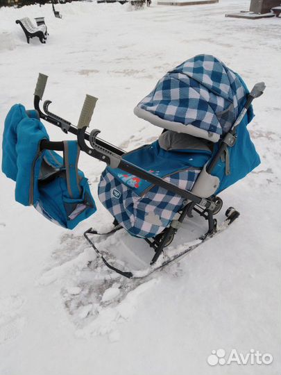 Санки - коляска Ника 7-4