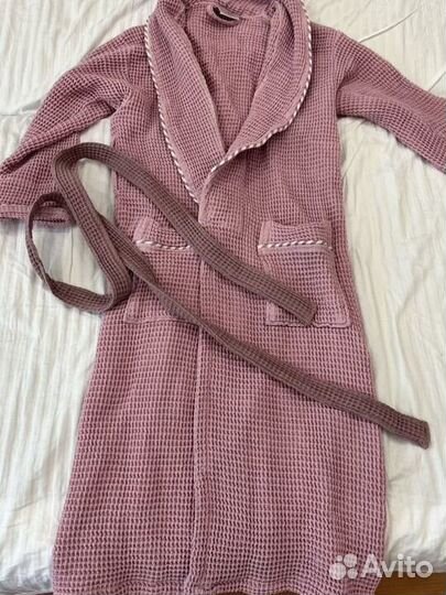 Халат женский вафельный