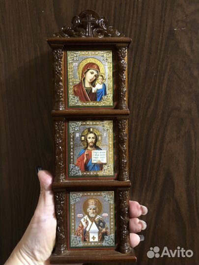 Икона триптих