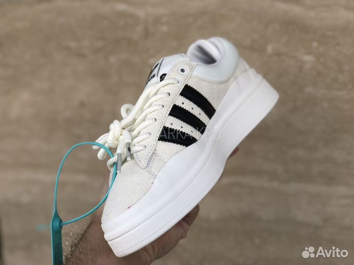 Кроссовки Adidas Campus Bad Bunny White Black