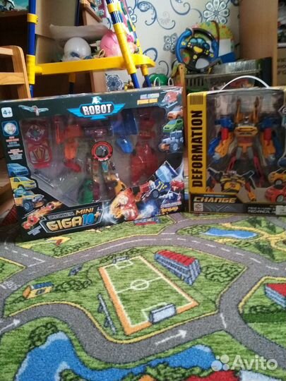 Игрушки для мальчика(трансформеры,горки