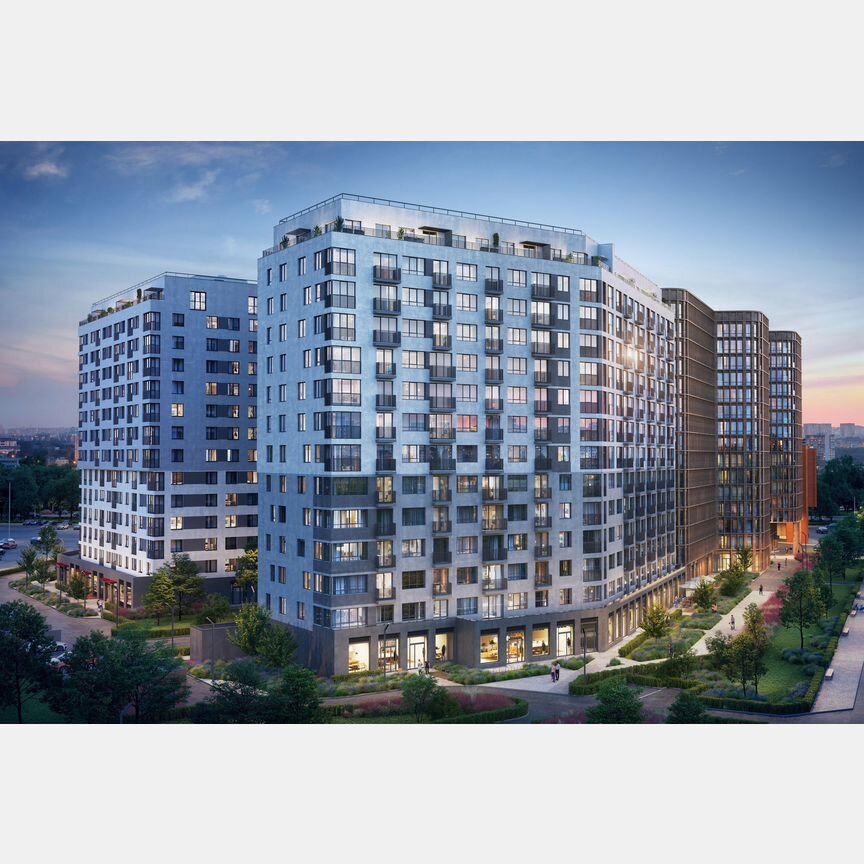 1-к. квартира, 45 м², 13/14 эт.