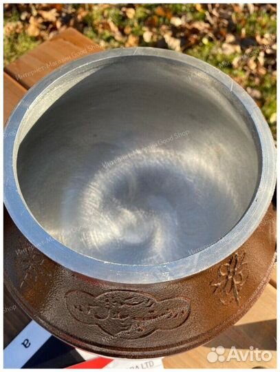 Афганский казан 20 литров, двухцветный