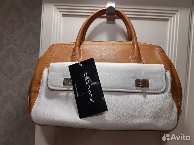 Сумка женская натуральная кожа domani