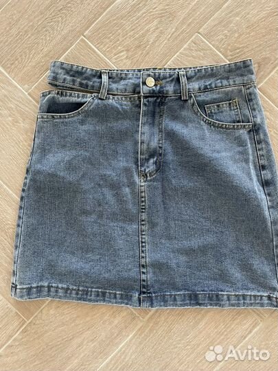Юбка джинсовая