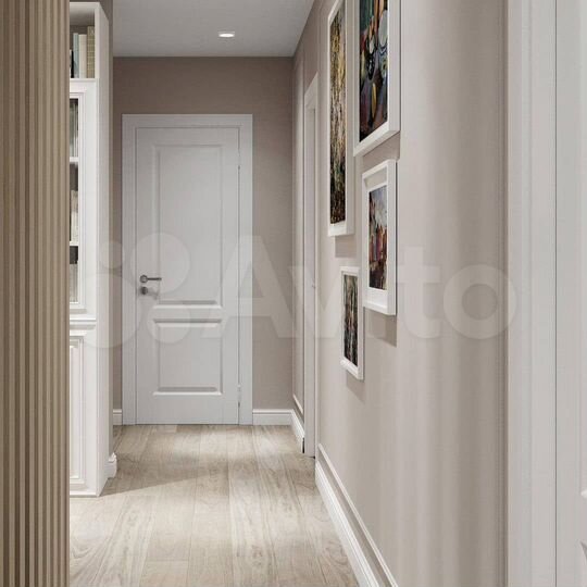 3-к. квартира, 86 м², 17/23 эт.