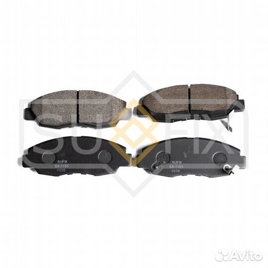 Колодки тормозные передние honda accord IV