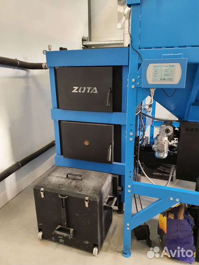 Котел твердотопливный автоматический Zota Maxima