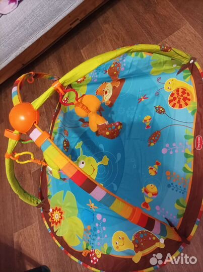 Развивающий коврик TinyLove+стульчик для купания