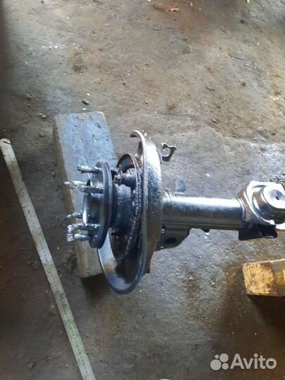 Задний мост Тойота prado 120