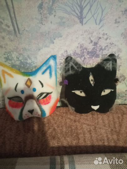 Маски кошки для квадробики
