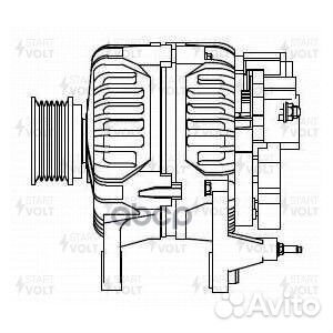 Генератор для а/м VAG Octavia I (00) /Golf IV