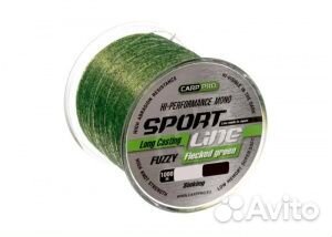 Леска Carp Pro Sport Line Flecked Green 1000м