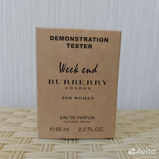 Burberry концентрированный оригинальный тестер