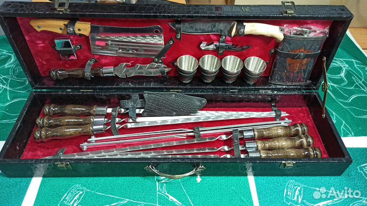 Шашлычный подарочный набор