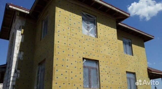 Утепление фасада дома фото