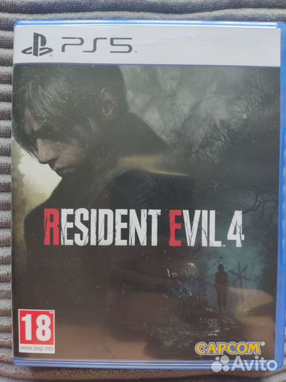 Диск Resident Evil 4 remake на ps5