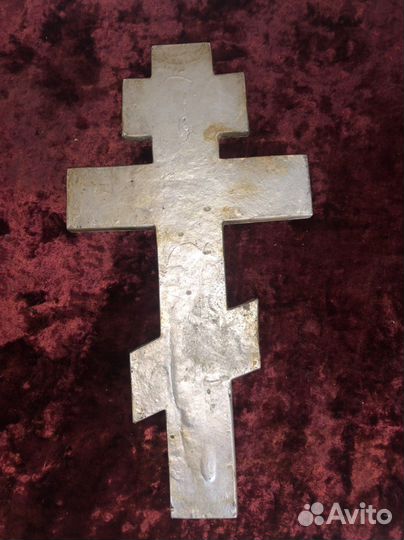 Крест настенный Алюминий