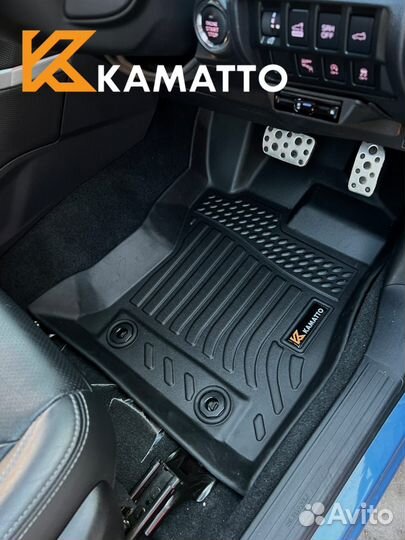 Ковры в салон Kamatto 3D Subaru Forester 2018-н.в