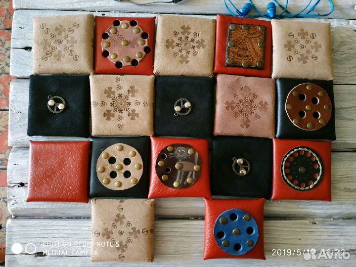 Монетницы из кожи