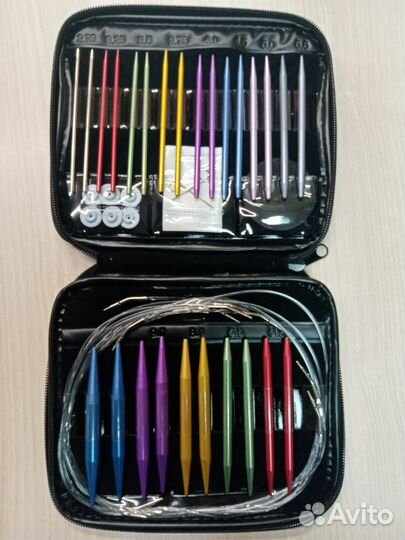 Спицы gamma разборные круговые в наборе(алюминий)