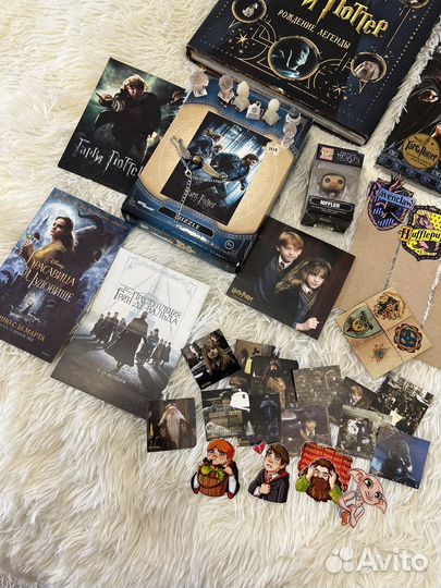 Книга Гарри Поттер рождение легенды и атрибутика