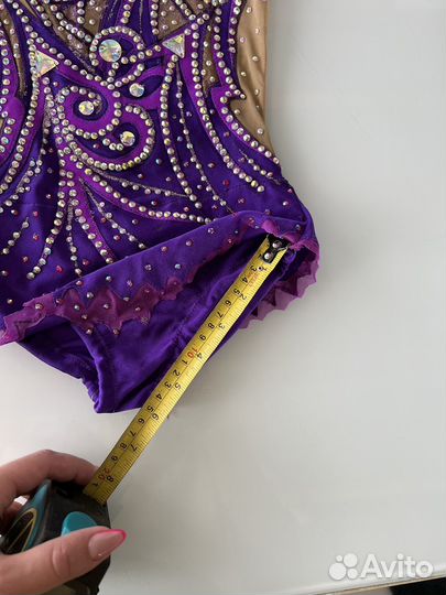 Купальник для худ. гимнастики скакалка sasaki