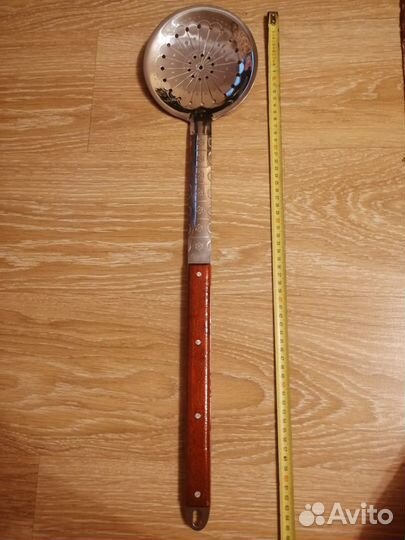 Шумовка для казана длинная