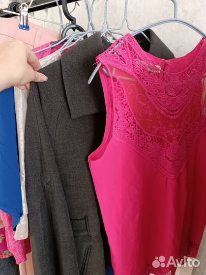 Огромный пакет (60 штук) вещей 44-46 размер