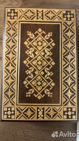 Деревянная шкатулка СССР