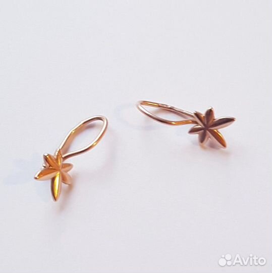 Серьги Золото 583 пробы
