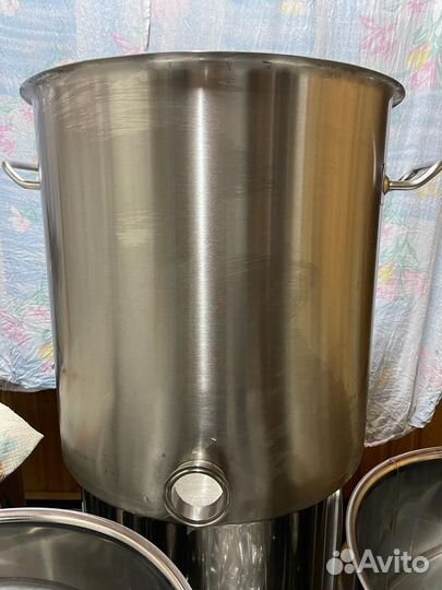 Кастрюля из нержавейки 50 литров