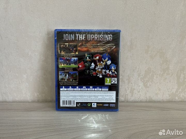 Sonic forces ps4 ps5. Новый диск