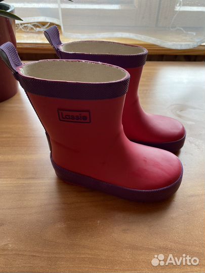 Резиновые сапоги для девочки
