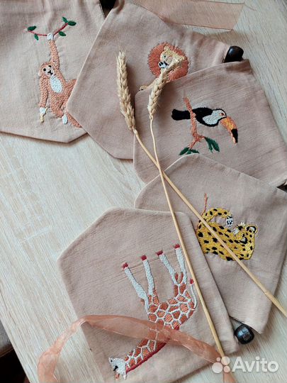 Флажки текстильные