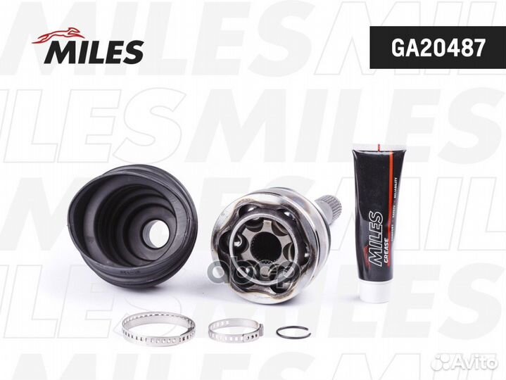 Шрус toyota land cruiser 4.2/4.7 98- нар. ga204