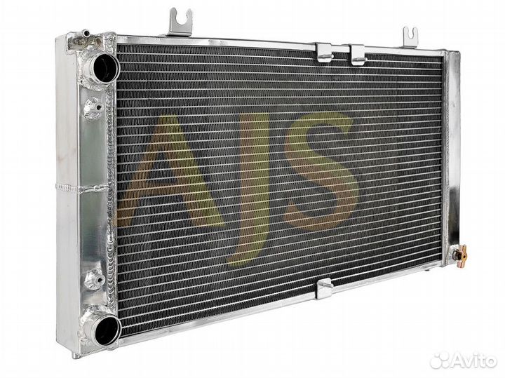 Радиатор алюминиевый ваз Калина 60мм мт AJS