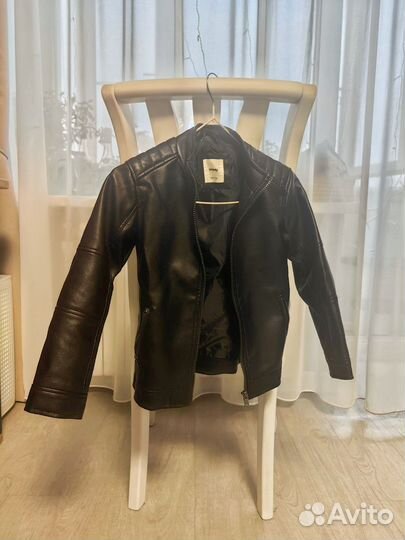 Кожаная куртка детская