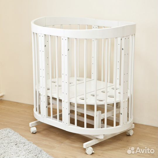 Кровать круглая паулина 8в1 можга