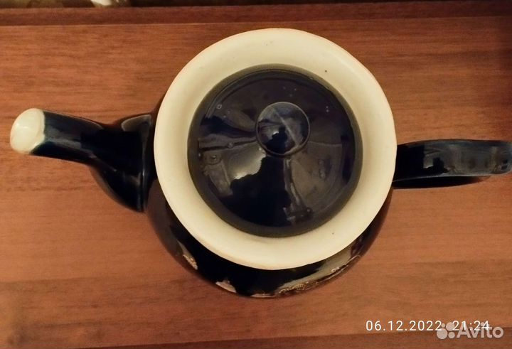 Фарфоровая посуда кобальт с позолотой СССР