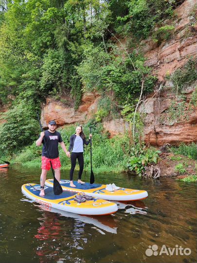 Сапборд аренда/сплав по реке оредеж