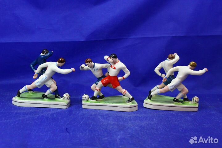 Редкая Фарфоровая статуэтка Спартак Динамо Футбол
