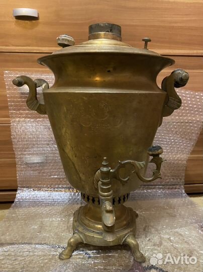 Самовар старинный Капырзина