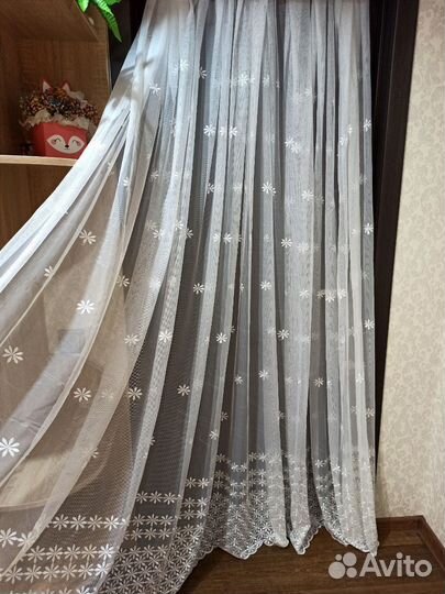 Тюль звёздочки новый