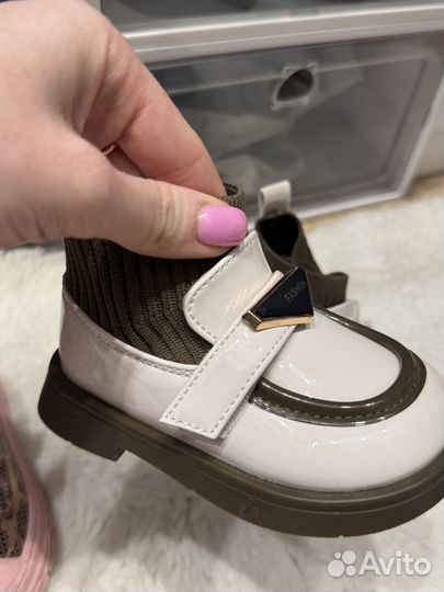 Ботинки на девочку 21 размер