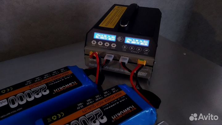 LiPo аккумуляторы 6S 22000 мАч 25C