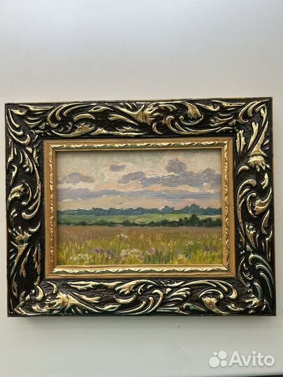 Картина масло картон Союз художнков СССР