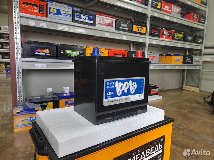 Аккумулятор Topla 65 Ач обр 650 А