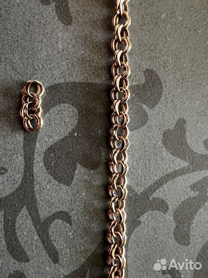 Браслет золотой Бисмарк